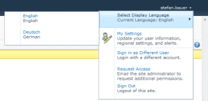 Default MUI Selector in SharePoint 2010