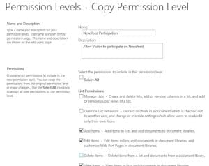 Step 3 Select Base Permissions