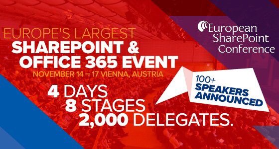 European SharePoint Conference 2016