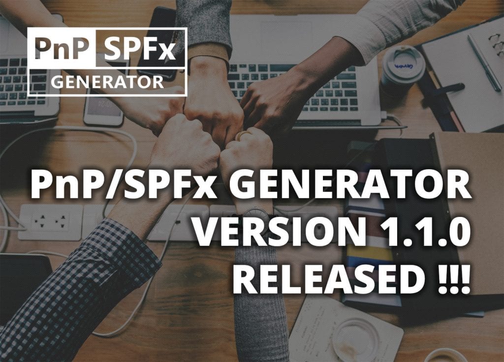 pnp generator 1.1.0 released