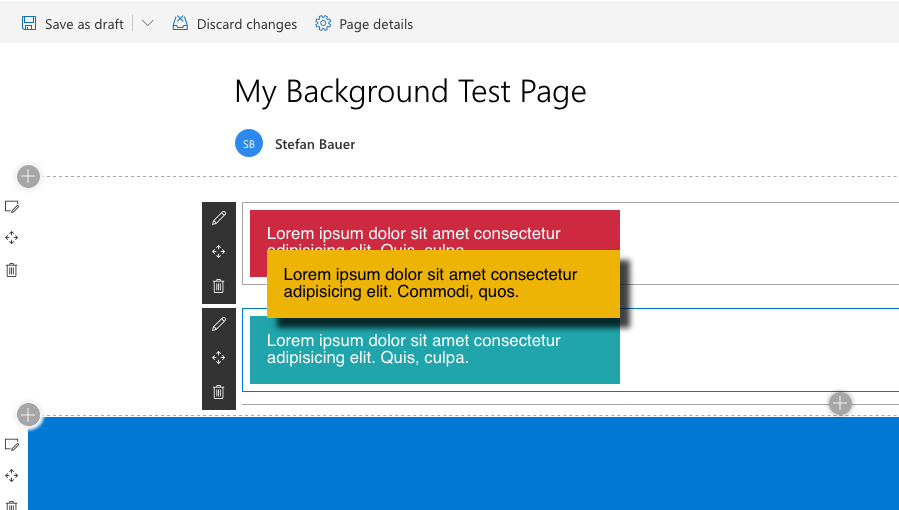 page edit mode in SharePoint