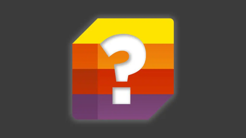 Microsoft Lists logo with a question mark